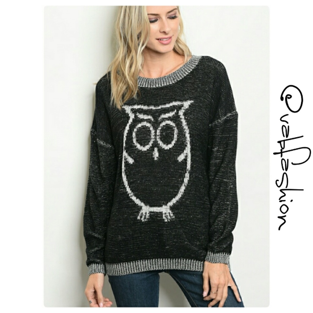 ADORABLE OWL SWEATER! - Picture 1 of 6